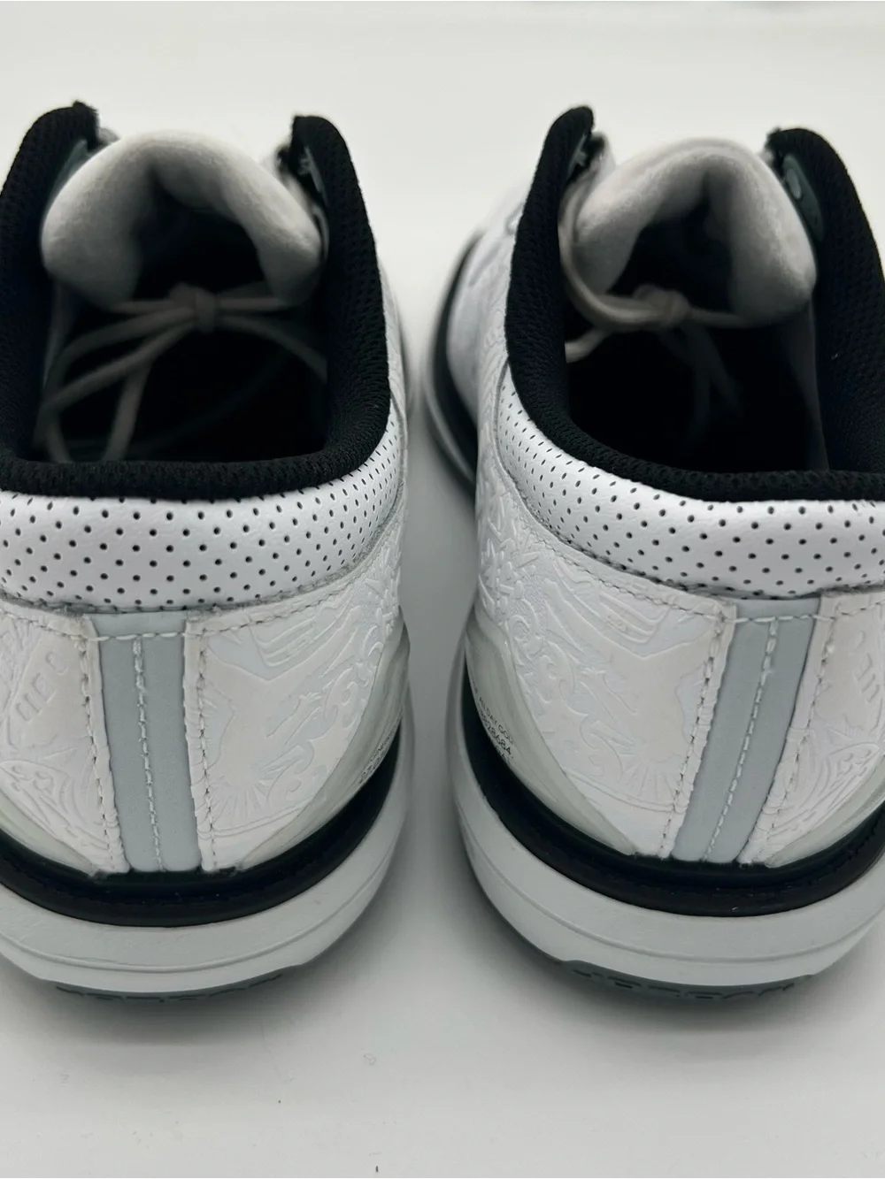 Air Jordan ADG 5 White Black Golf Shoes